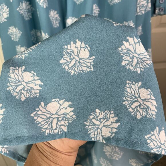 Women's THE GOLDEN GIRLS by ABC Studios Floral Dress Size Small Midi Blue - Picture 9 of 11